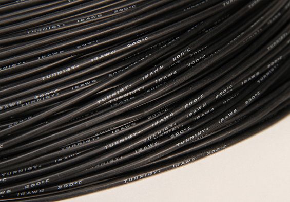 Дріт 18AWG 1м (чорний), Світлина 1