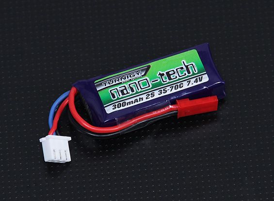 Акумулятор Turnigy nano-tech 300mAh 2S 35C, Світлина 1