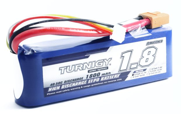 Акумулятор Turnigy 1800mAh 3S 40C, Світлина 1