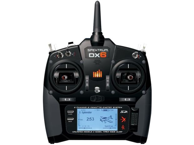 Радіоапаратура Spektrum DX6 G3 6Ch (SPMR6750EU), Світлина 1