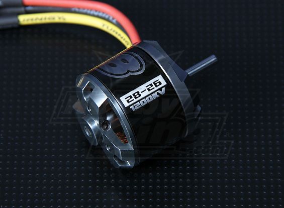 Двигун безколекторний NTM 28-26 1200kv/286W , Фото 1