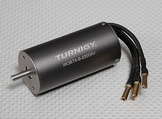Безколекторний двигун Turnigy XK3674-B-2200KV 19T (90А), Фото 1