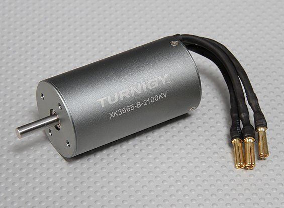 Безколекторний 4-полюсний двигун Turnigy XK3665-B-2100KV, Фото 1