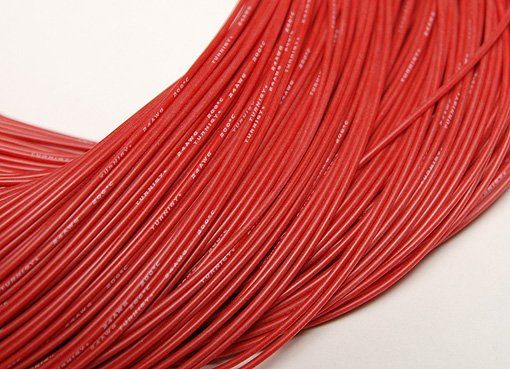 Дріт 24AWG 20см (Червоний), Фото 1
