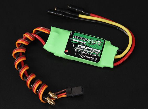 Мультироторний регулятор Turnigy Multistar 20A Brushless ESC 2-4S, Фото 1