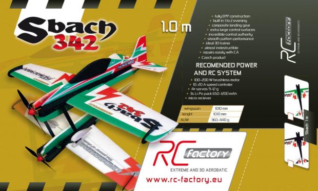 Модель для 3D-пілотажу Sbach 342, Фото 3