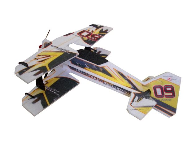 Модель для 3D-пілотажу Crack PITTS (жовта), Світлина 4