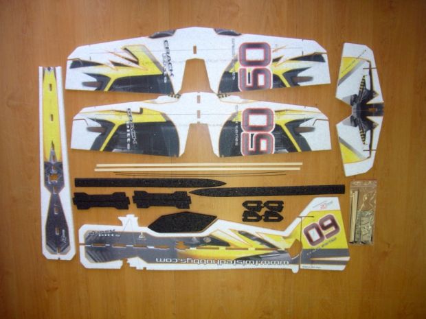 Модель для 3D-пілотажу Crack PITTS (жовта), Світлина 6