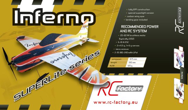 Модель для 3D-пілотажу INFERNO superLITE, Світлина 2