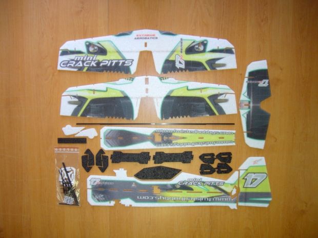 Модель для 3D-пілотажу з Crack Pitts Mini (зелена), Світлина 3