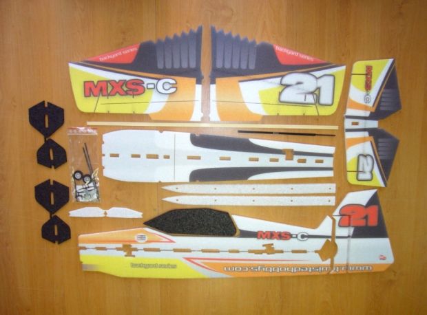 Модель для 3D-пілотажу MXS-C (Orange), Фото 3