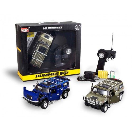 Радіокерована модель Meizhi Hummer H2 1:24 металева (темно-зелена), Світлина 3