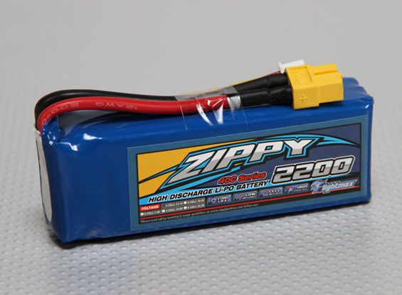 Акумулятор ZIPPY Flightmax 2200mAh 3S 40C, Світлина 1