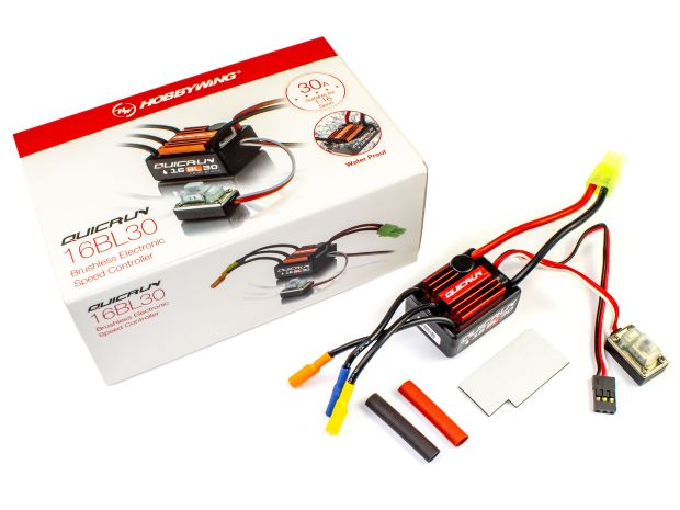 Регулятор безколекторний HobbyWing QuicRun WP 16BL30 G2, Фото 4