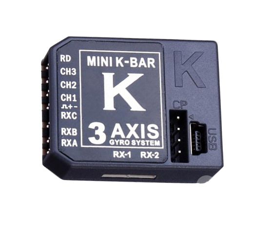 3-ox осьова FBL система стабілізації Mini K-BAR для гелікоптера, Фото 1
