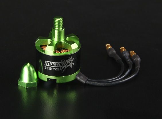 Двигуни Multistar 2212 - 920KV з прямою і зворотньою різьбою (4шт.), Фото 3