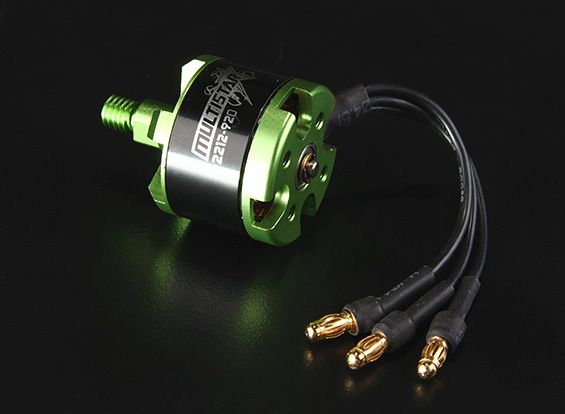 Двигуни Multistar 2212 - 920KV з прямою і зворотньою різьбою (4шт.), Фото 4
