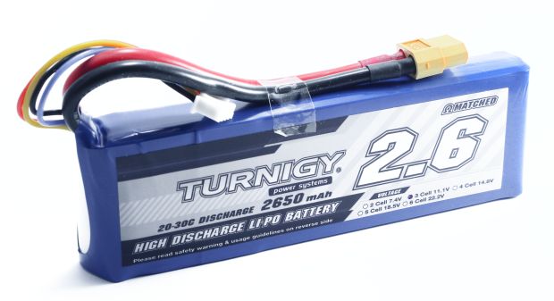 Акумулятор Turnigy 2650mAh 3S 20C, Світлина 1