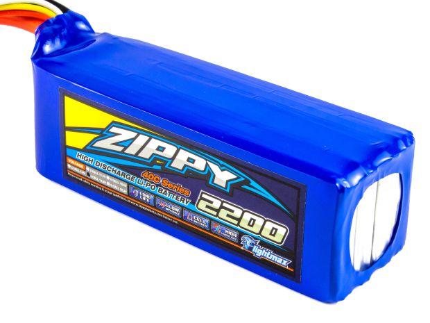 Акумулятор ZIPPY Flightmax 2200mAh 4S 40C, Світлина 2