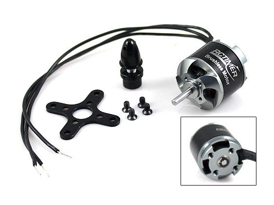 Комплект двигунів RCTimer HP2812-750KV для квадрокоптерів (4шт), Світлина 1