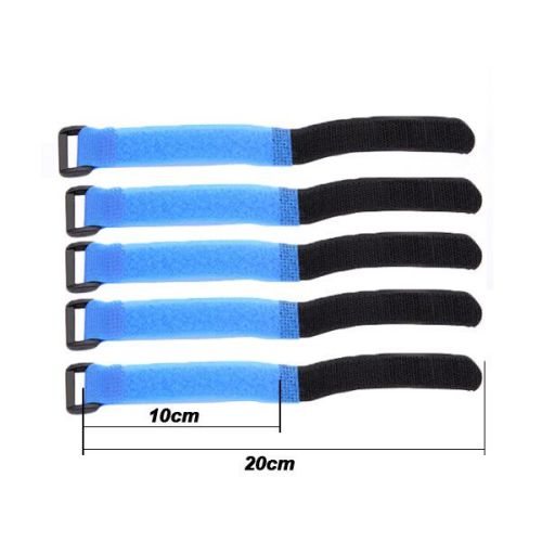 Ремінець (20см) для фіксації акумулятора на липучці (зелений), Світлина 2