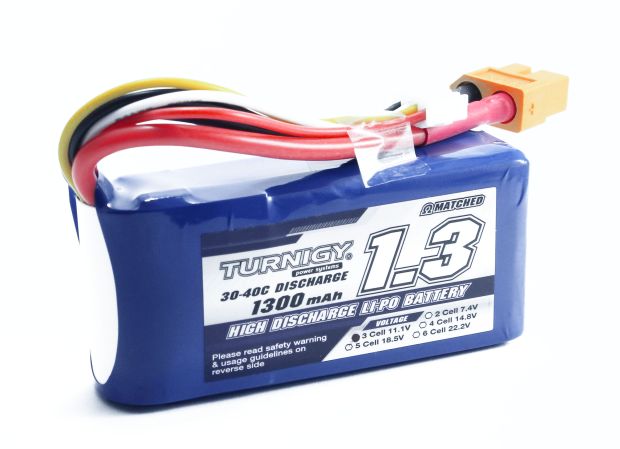 Акумулятор Turnigy 1300mAh 3S 30C, Світлина 1