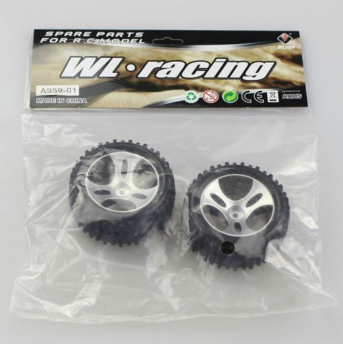 Комплект коліс для автомоделей баггі, шорткорс 1/18, Світлина 5