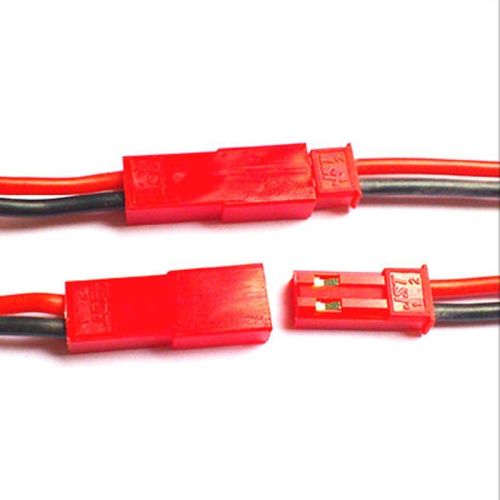 Силовий роз’єм JST (папа+мама) з дротами 10см copy, Світлина 3