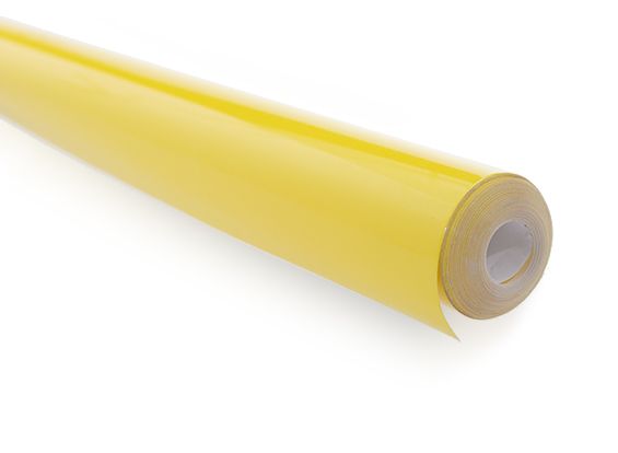Плівка для обтягування моделі Mid-Yellow (Жовта проміжна) (104) - 40см, Світлина 1