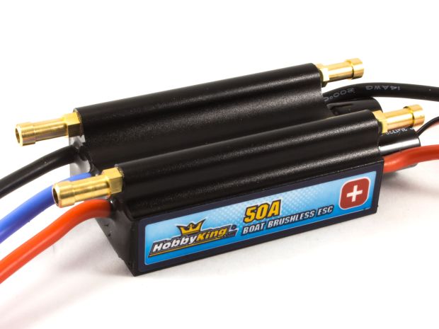 Регулятор швидкості HobbyKing 50A з водяним охолодженням, Світлина 1