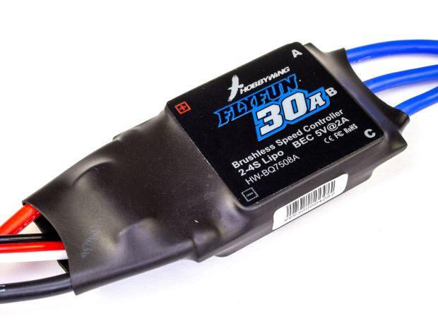 Регулятор безколекторний Hobbywing FlyFun 30A V4.2, Світлина 1