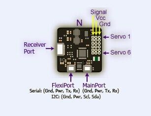 Польотний контролер OpenPilot CC3D STM32 32-бітний , Світлина 3