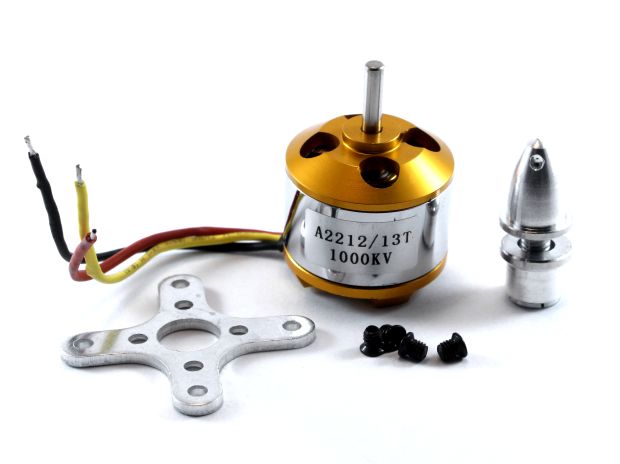 Двигун безколекторний A2212/13T-1000kv, Світлина 1