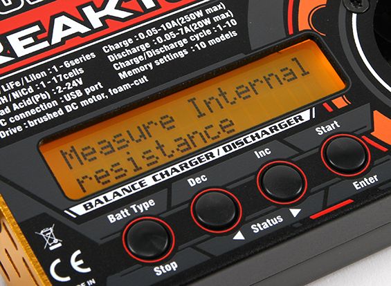 Зарядний пристрій Turnigy Reaktor 250W 10A 1-6S, Фото 2