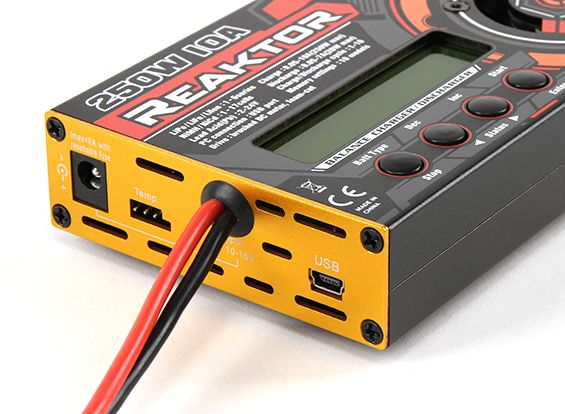 Зарядний пристрій Turnigy Reaktor 250W 10A 1-6S, Фото 4