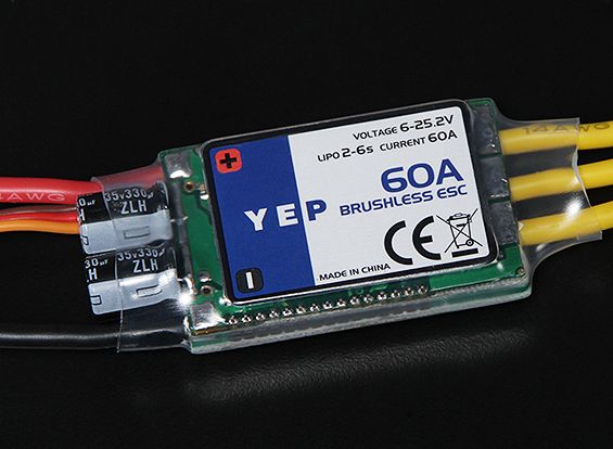 Регулятор Hobbyking YEP 60A SBEC, Світлина 1