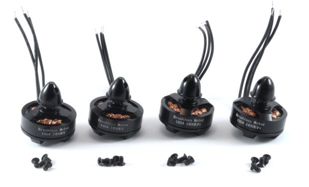 Комплект безколекторних двигунів ZMR 1804 2400kv (4шт), Фото 1