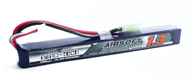 Акумулятор Turnigy nano-tech 1300mAh 3S 25C (Airsoft), Світлина 1