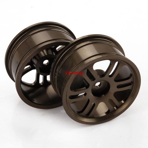 Диски алюмінієві 1/10 RC On-Road DRIFT (gun metal), Фото 4