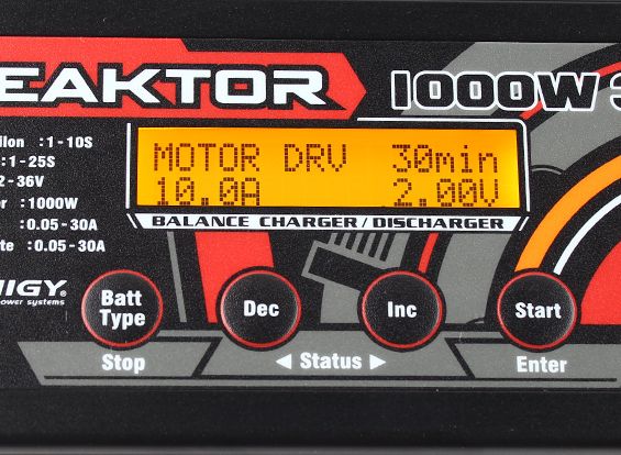 Зарядний пристрій Turnigy Reaktor 1000W 30A, Фото 5