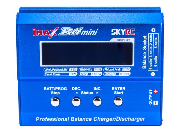 Зарядний пристрій SkyRC iMAX B6 Mini (Original), Світлина 4