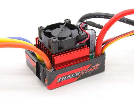Регулятор Turnigy TrackStar Waterproof 120A 1/8 Sensorless Car ESC, Фото 2