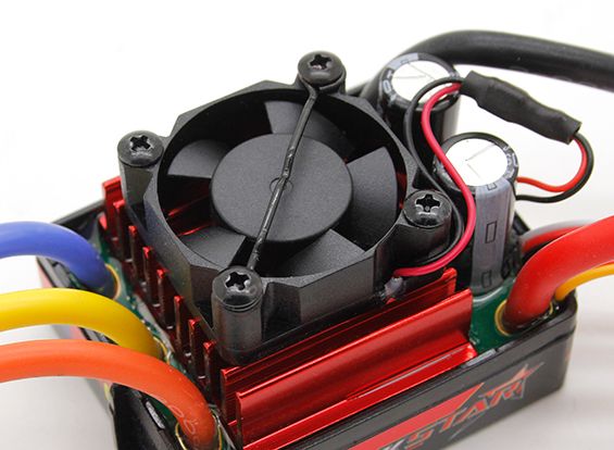 Регулятор Turnigy TrackStar Waterproof 120A 1/8 Sensorless Car ESC, Фото 3