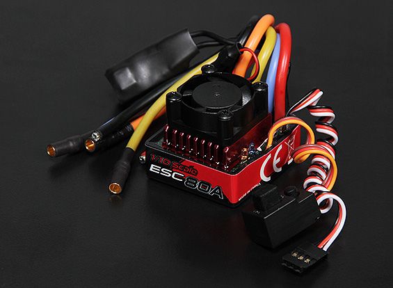 Безколекторна вологозахищена система Turnigy TrackStar 1/10 3520KV/80A, Світлина 2