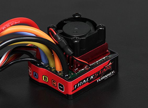 Безколекторна вологозахищена система Turnigy TrackStar 1/10 3520KV/80A, Світлина 3
