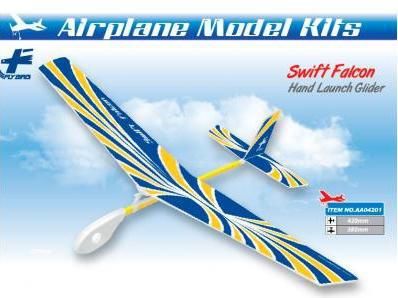 Планер метальний ZT Model Swift Falcon 420, Світлина 1