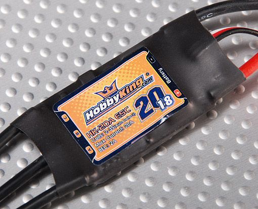Регулятор безколекторний Hobbyking SS Series 18-20A, Фото 1