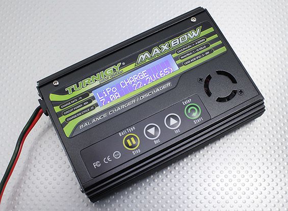 Зарядний пристрій Turnigy Max 80W 7A, Світлина 1