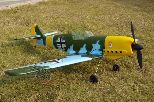 Авіамодель ME109 EPO RC Aircraft Fighter Foam Jet Blue Cam, Світлина 1