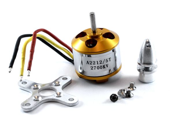 Двигун безколекторний A2212/5T-2700kv, Світлина 1